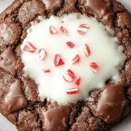 Soft Batch Chocolate Peppermint Cookies