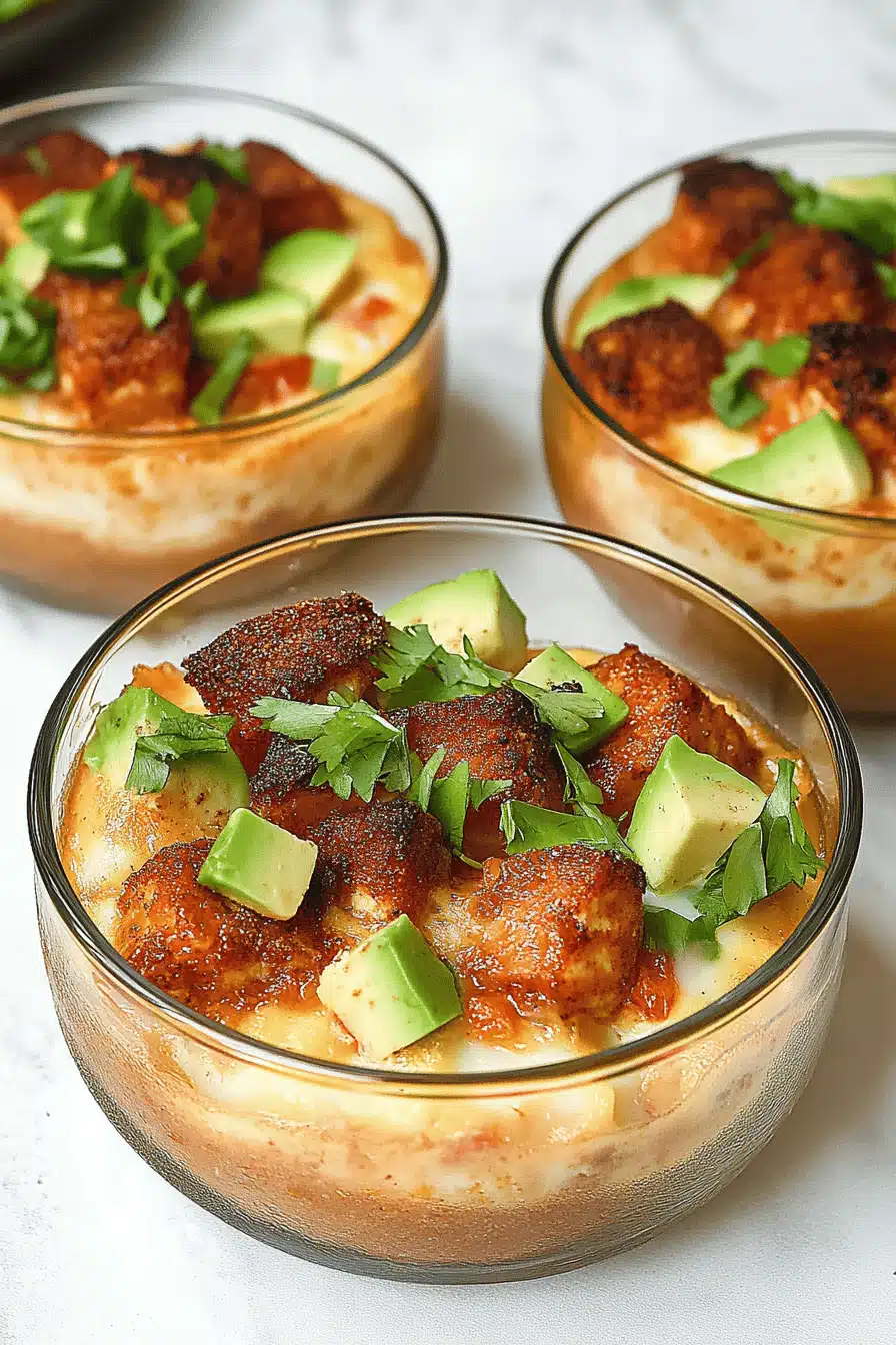 Soufflé Egg Breakfast Bowls Final Dish Presentation