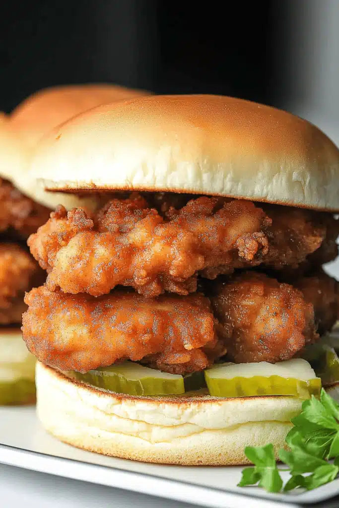 Southern Fried Chicken Sliders