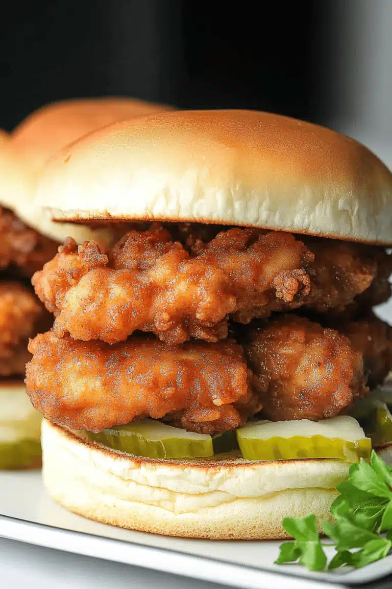 Southern Fried Chicken Sliders