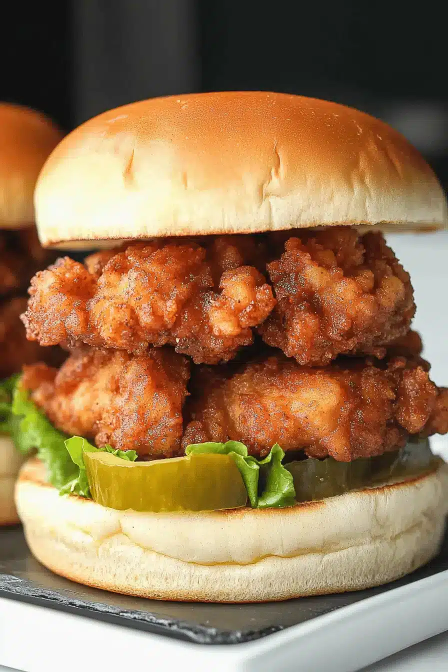 Southern Fried Chicken Sliders ingredients