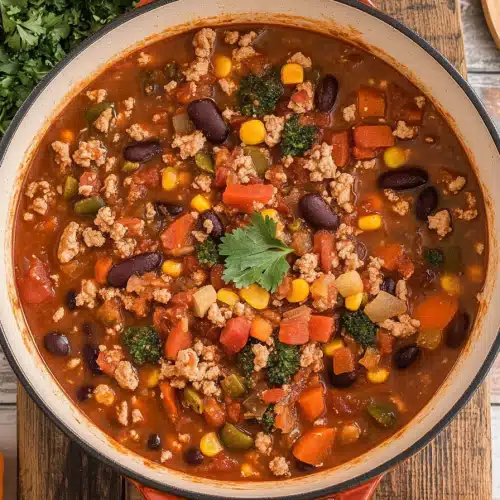 Southwestern Turkey Chili