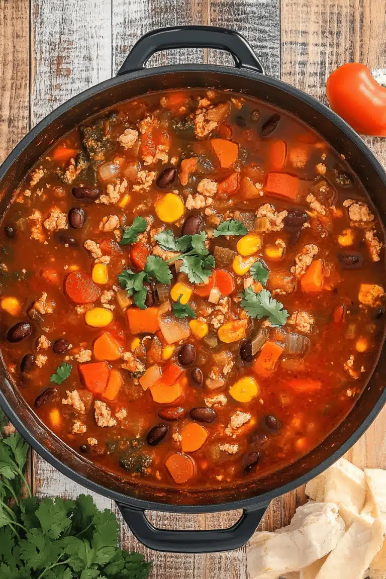 Southwestern Turkey Chili