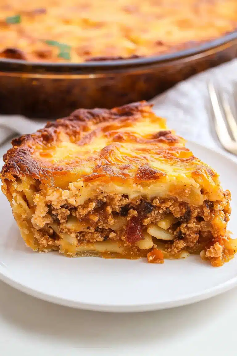 Spaghetti Pie Recipe