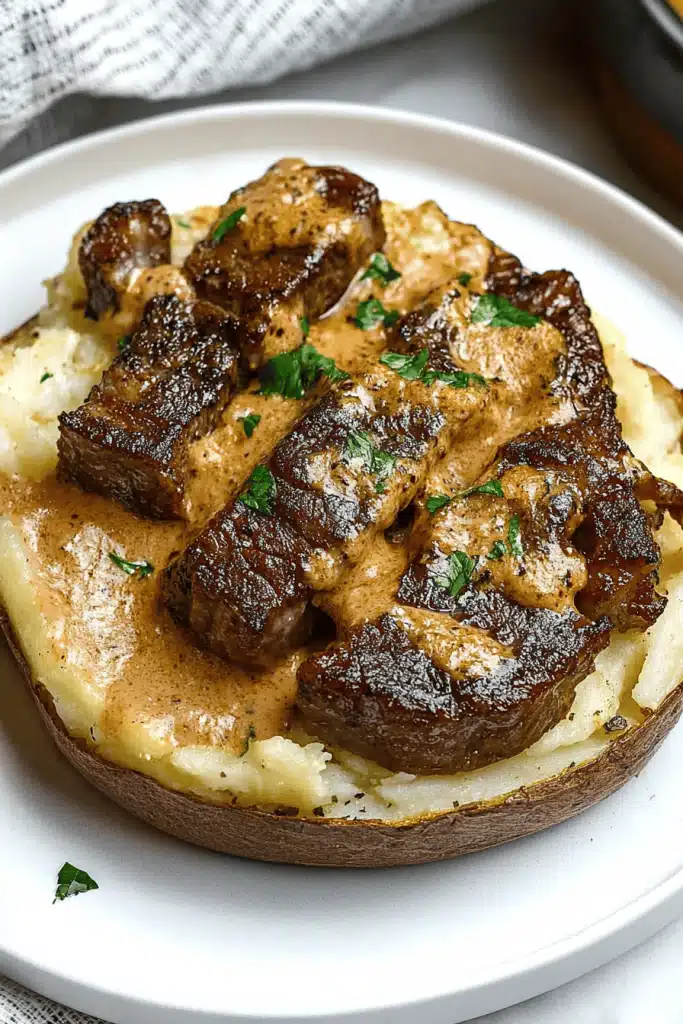Steak Baked Potato