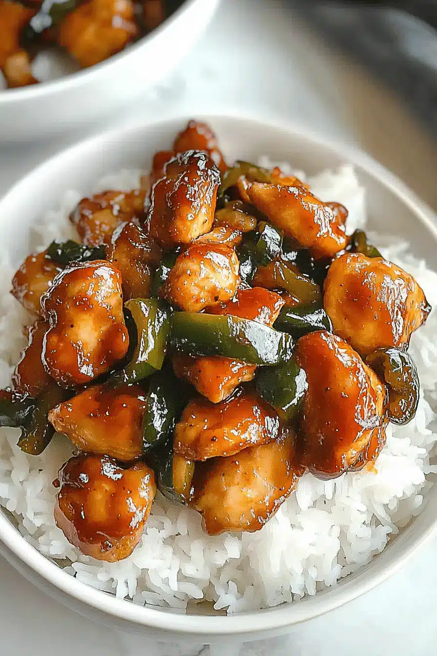 Sticky Jalapeño Chicken ingredients