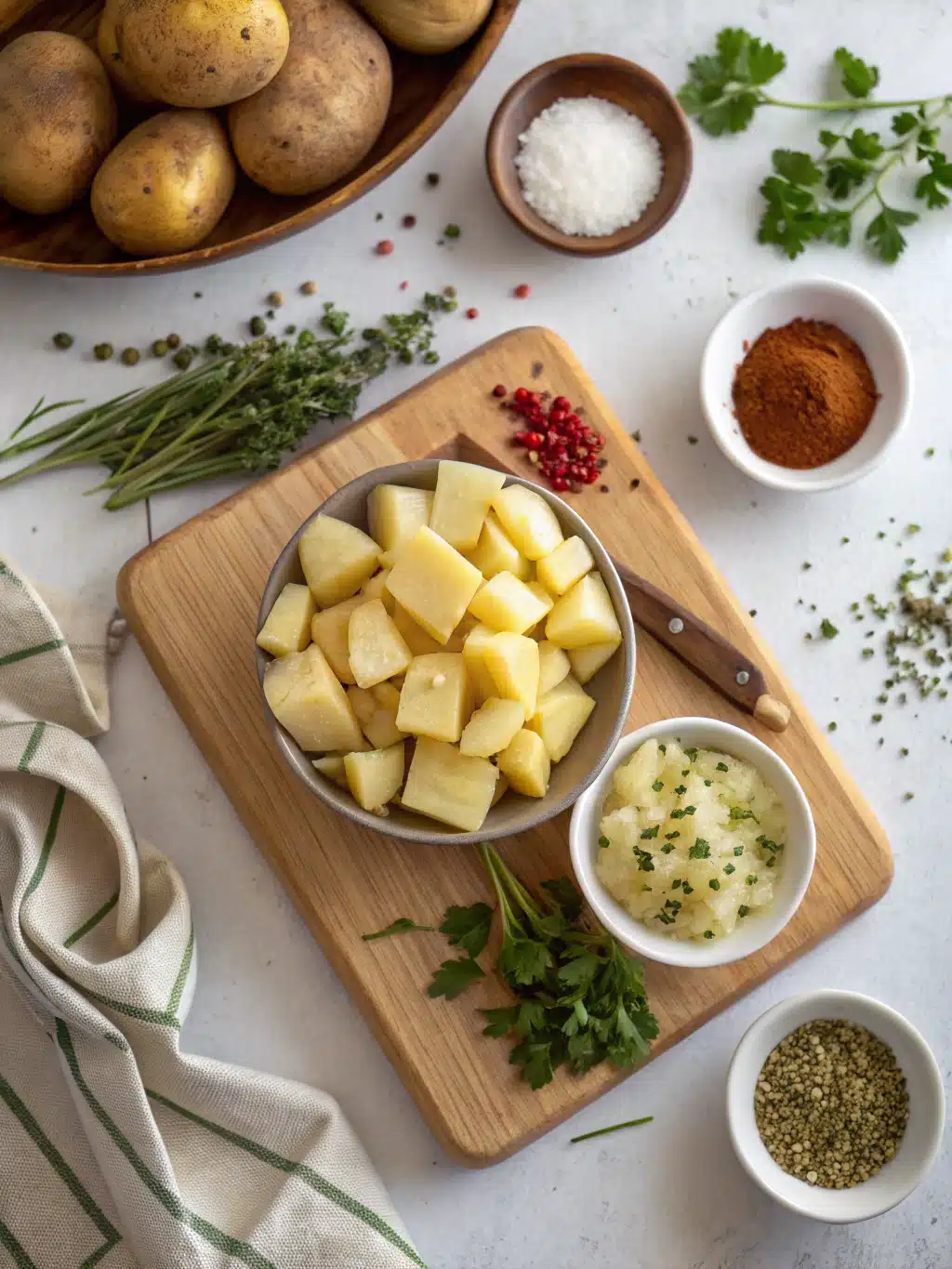 Stuffed Potatoes ingredients
