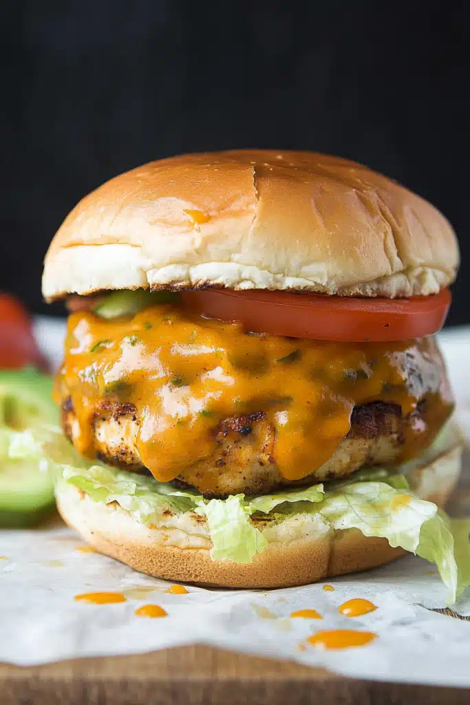 Taco Chicken Burgers