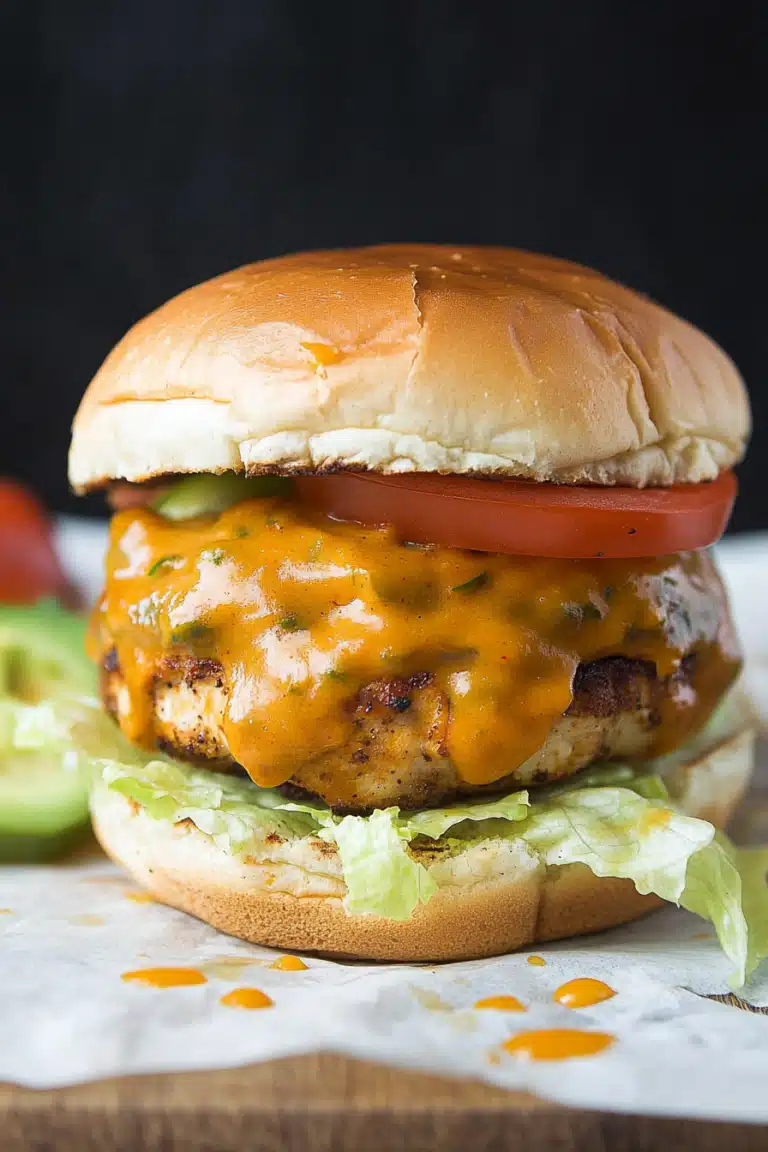 Taco Chicken Burgers