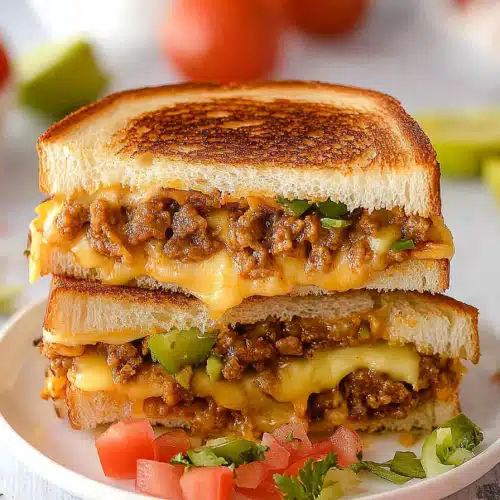 Taco Grilled Cheese Sandwich