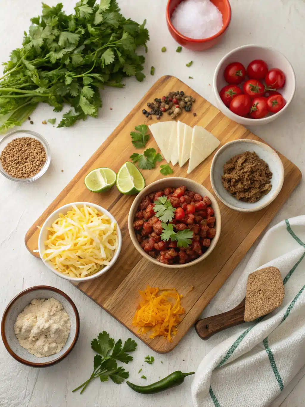 Taco Pie Recipe ingredients
