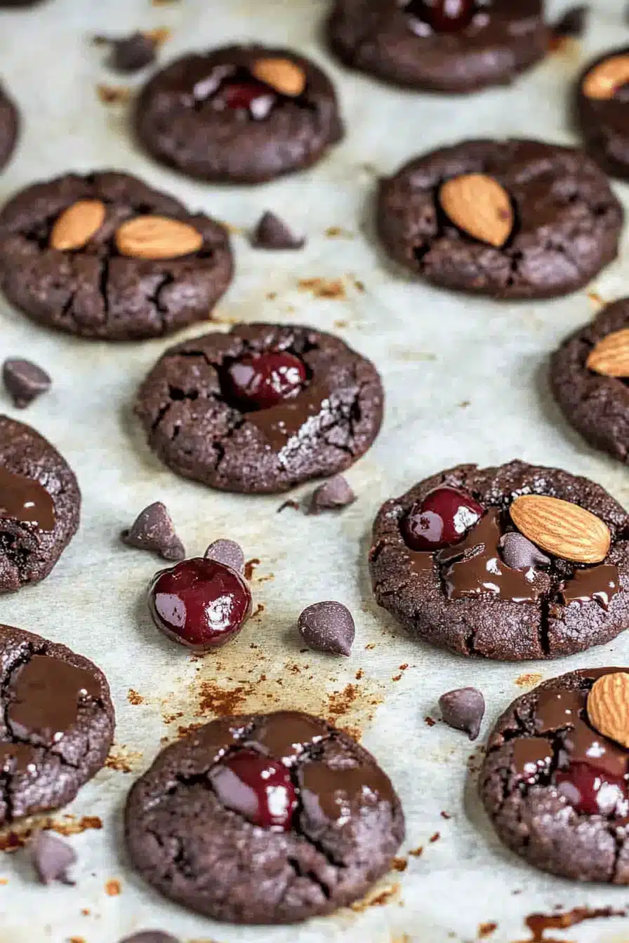 Tart Cherry Almond Chocolate Cookies ingredients