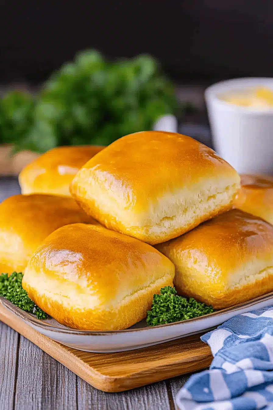 Texas Roadhouse Rolls Recipe Final Dish Presentation