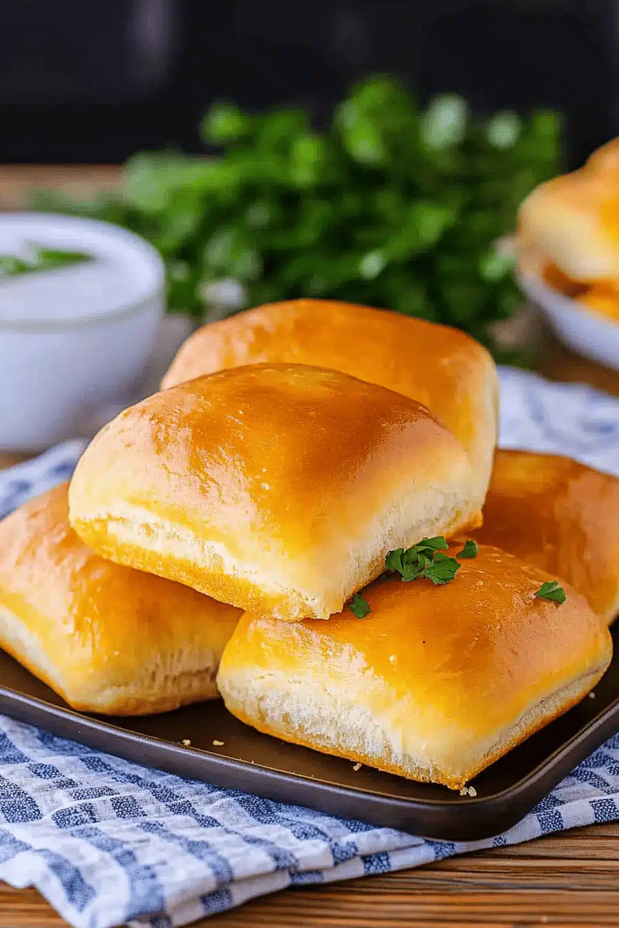 Texas Roadhouse Rolls Recipe Final Dish Presentation