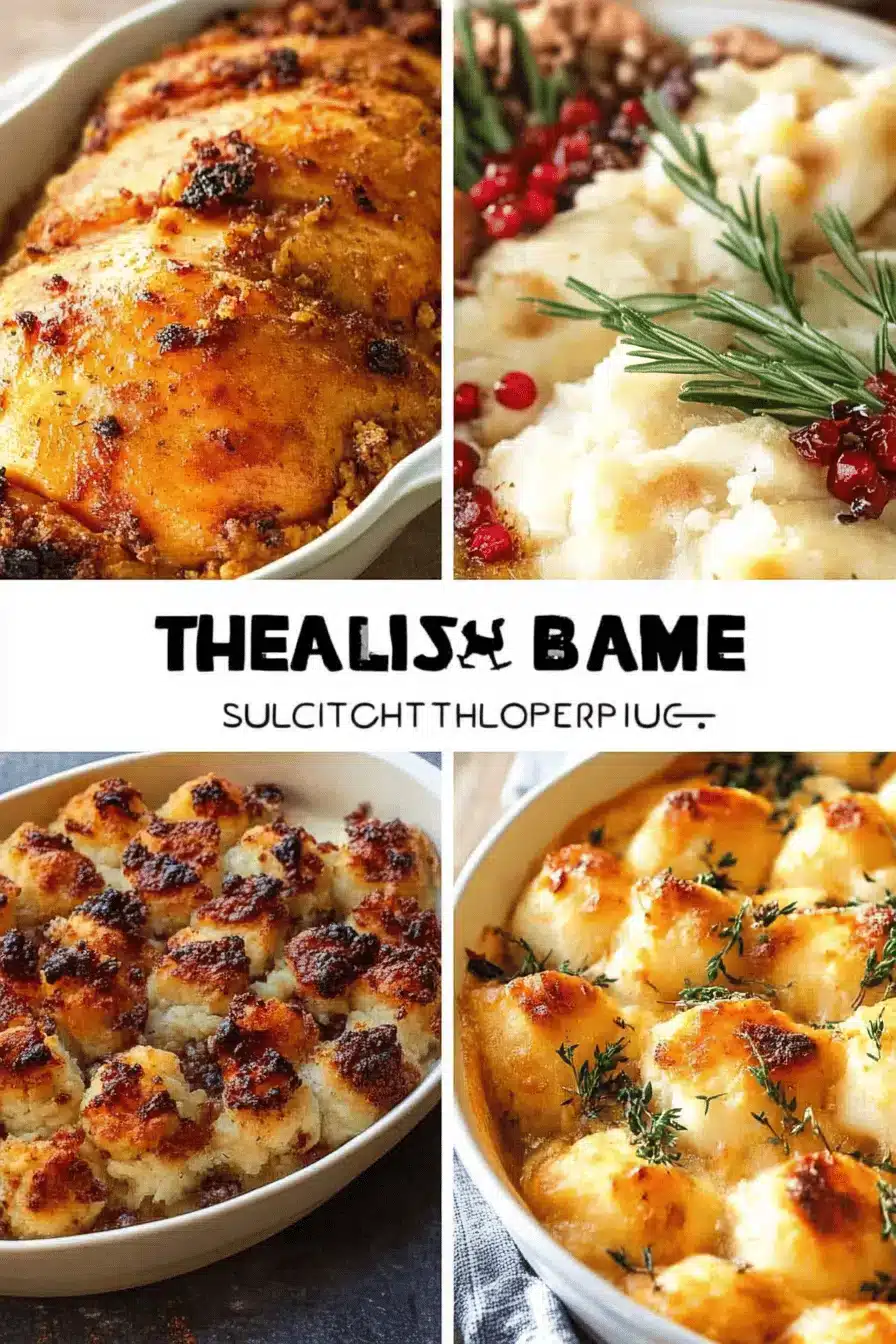 Thanksgiving Side Dishes ingredients
