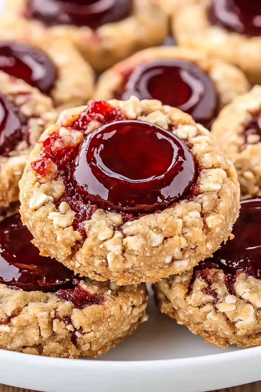 Thumbprint Cookies Recipe Final Dish Presentation
