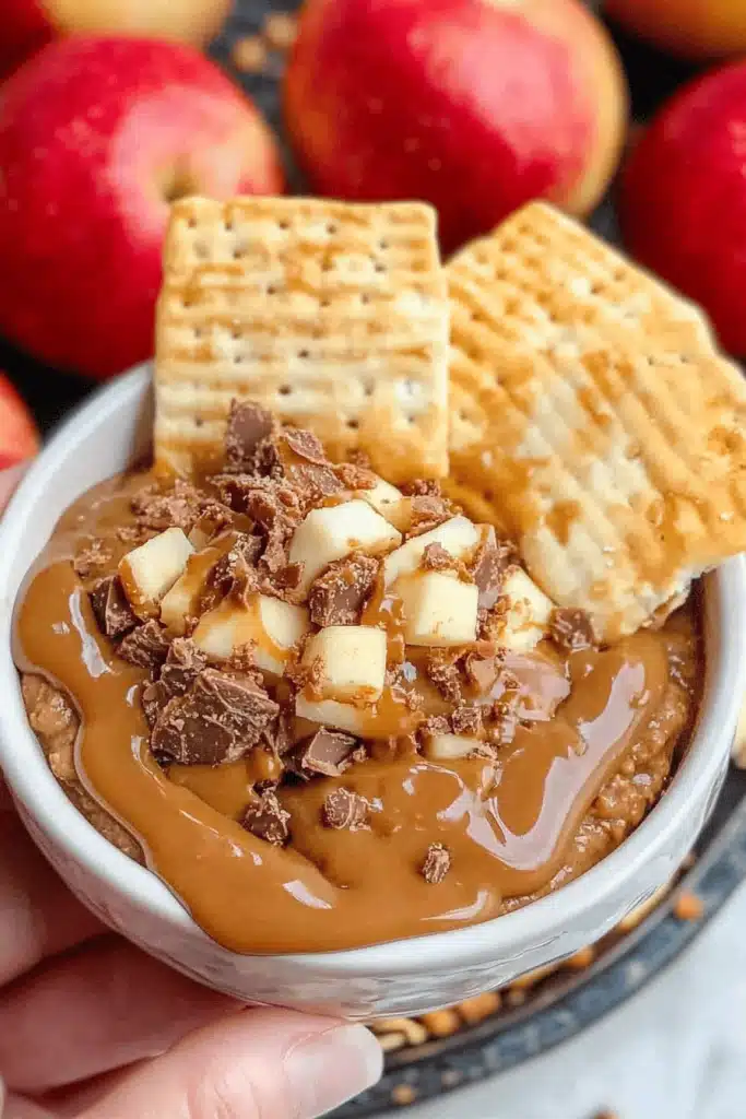 Toffee Caramel Apple Dip