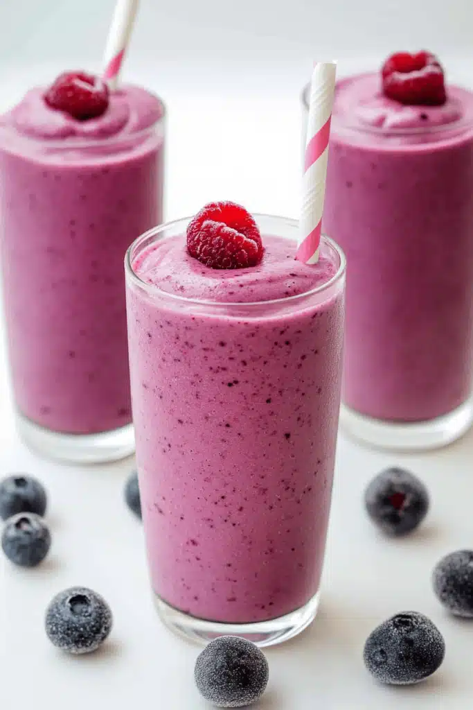 Triple Berry Tropical Smoothie