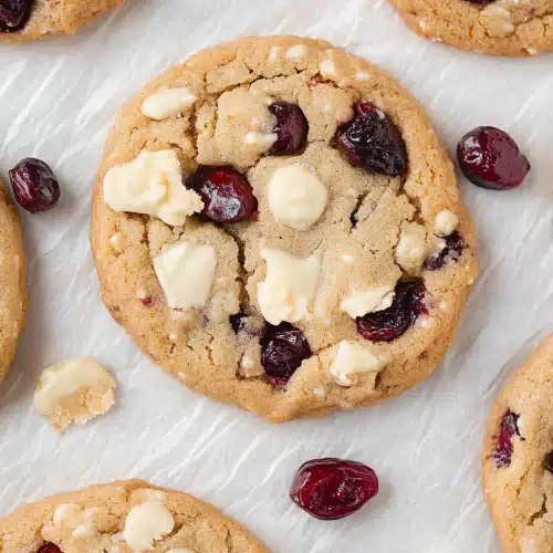 White Chocolate Cranberry Cookies