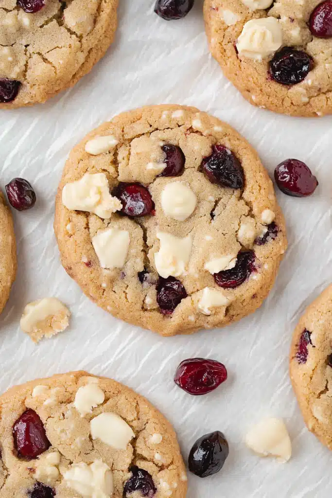 White Chocolate Cranberry Cookies