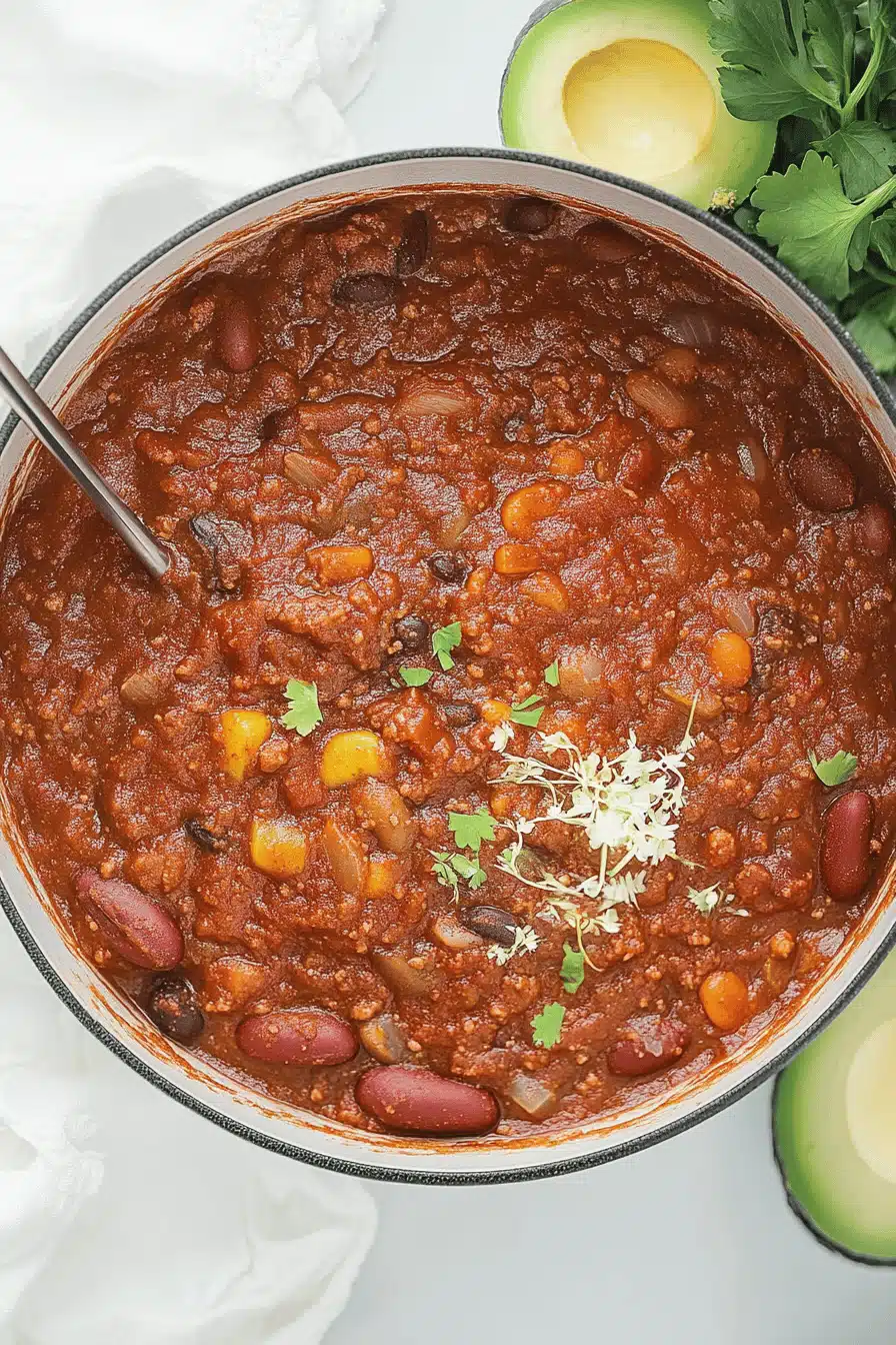 best chili recipe Final Dish Presentation