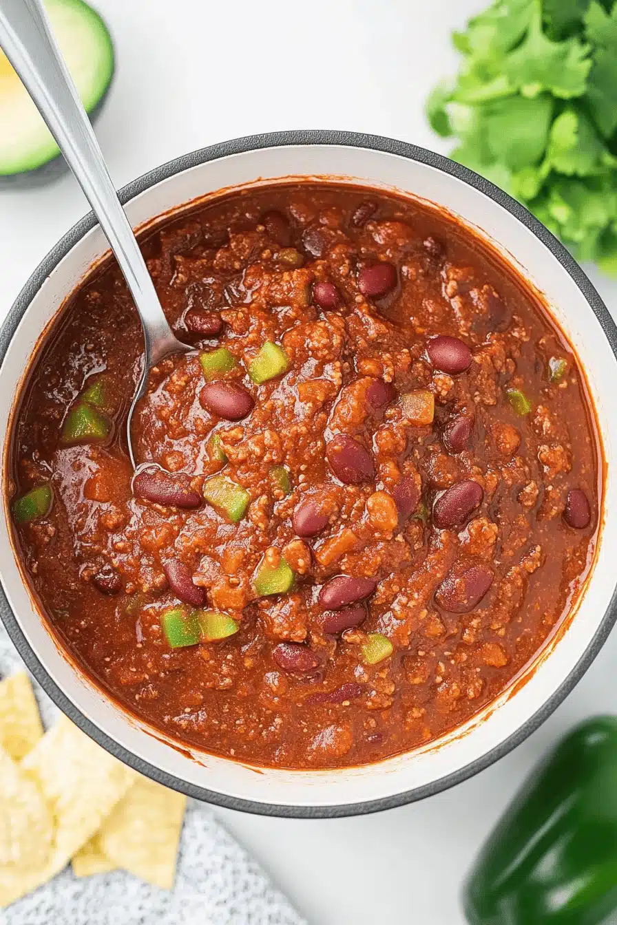 best chili recipe Final Dish Presentation
