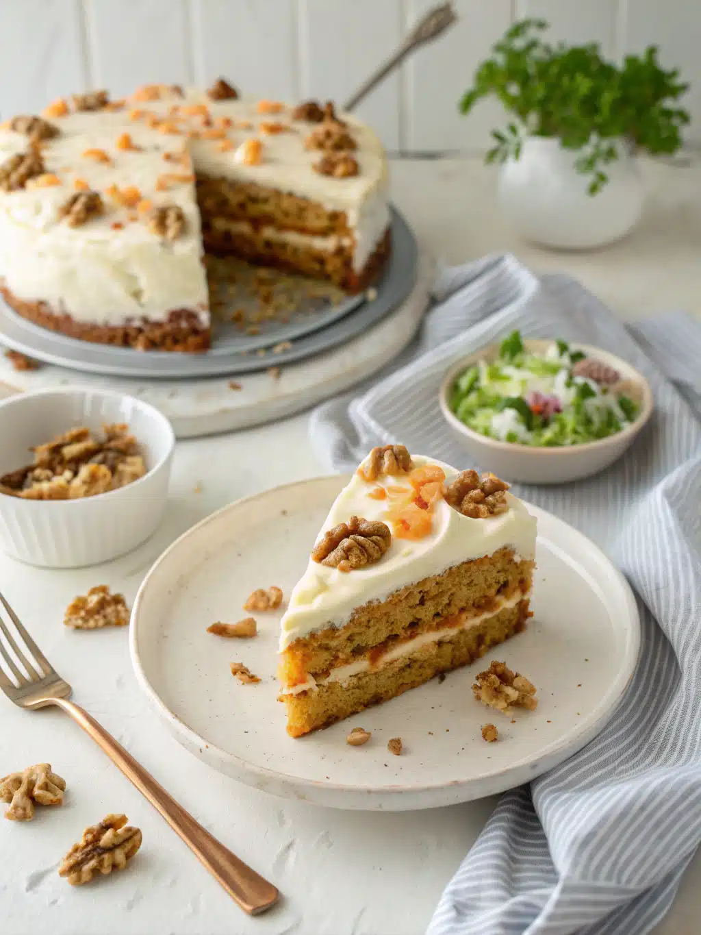 classic carrot cake recipe serving suggestion