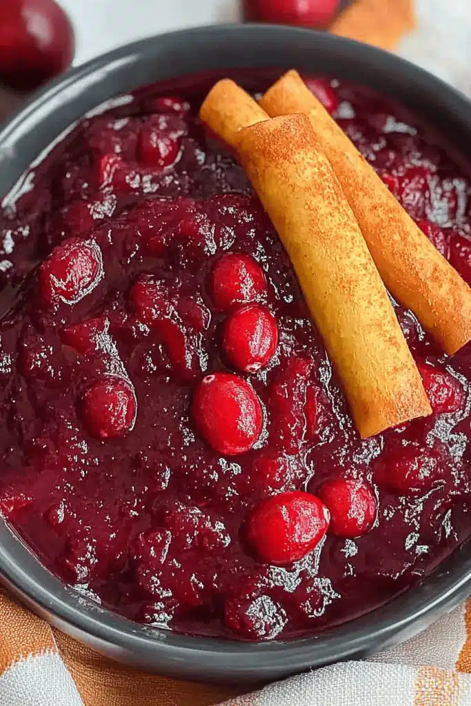 holiday cranberry sauce