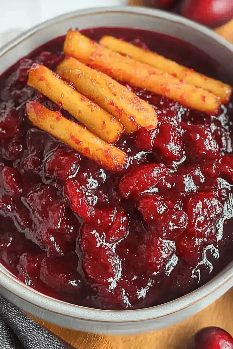 holiday cranberry sauce ingredients