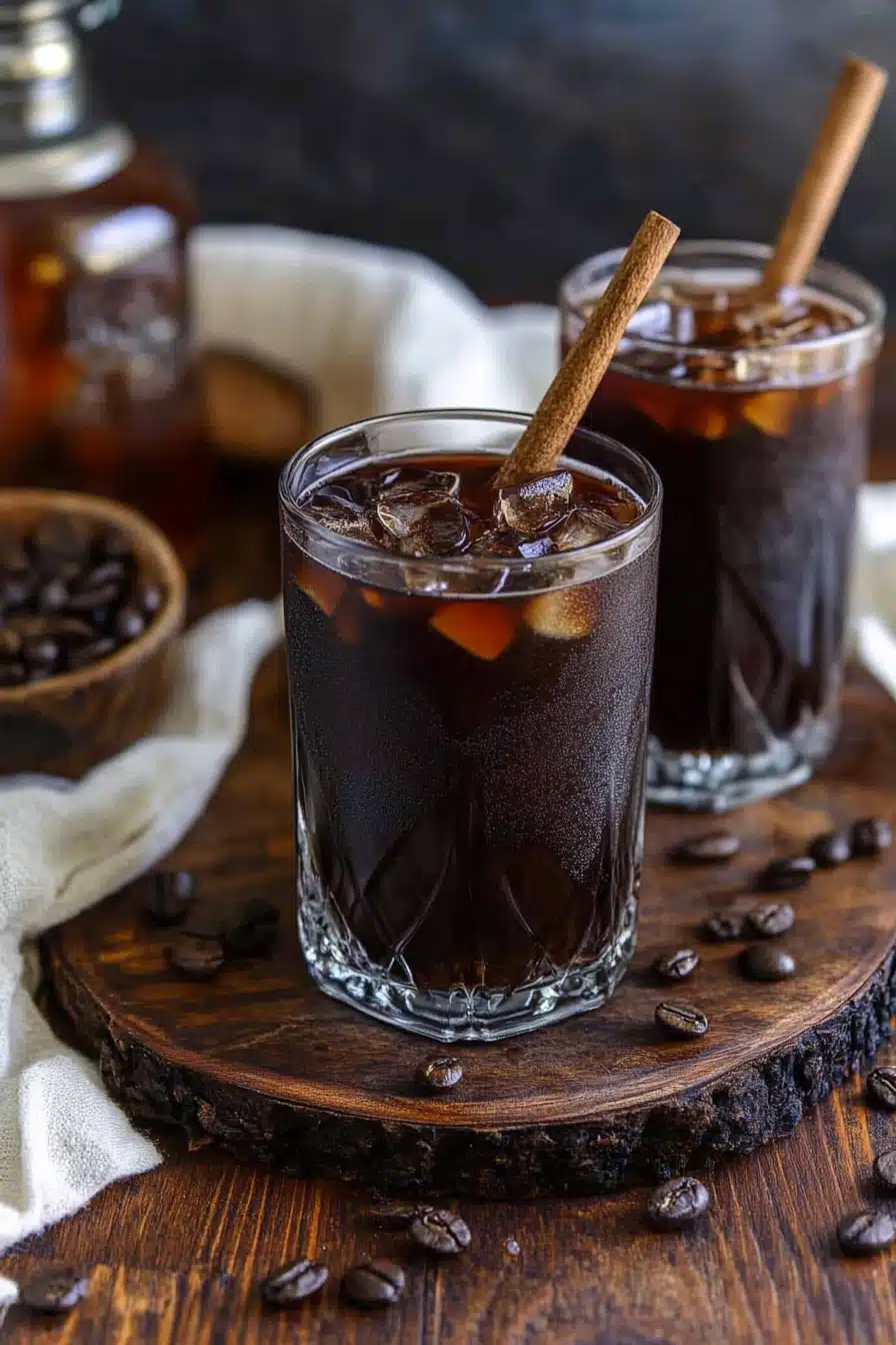 homemade kahlua Final Dish Presentation