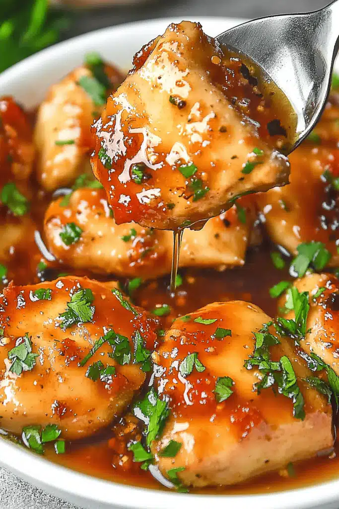 honey garlic chicken