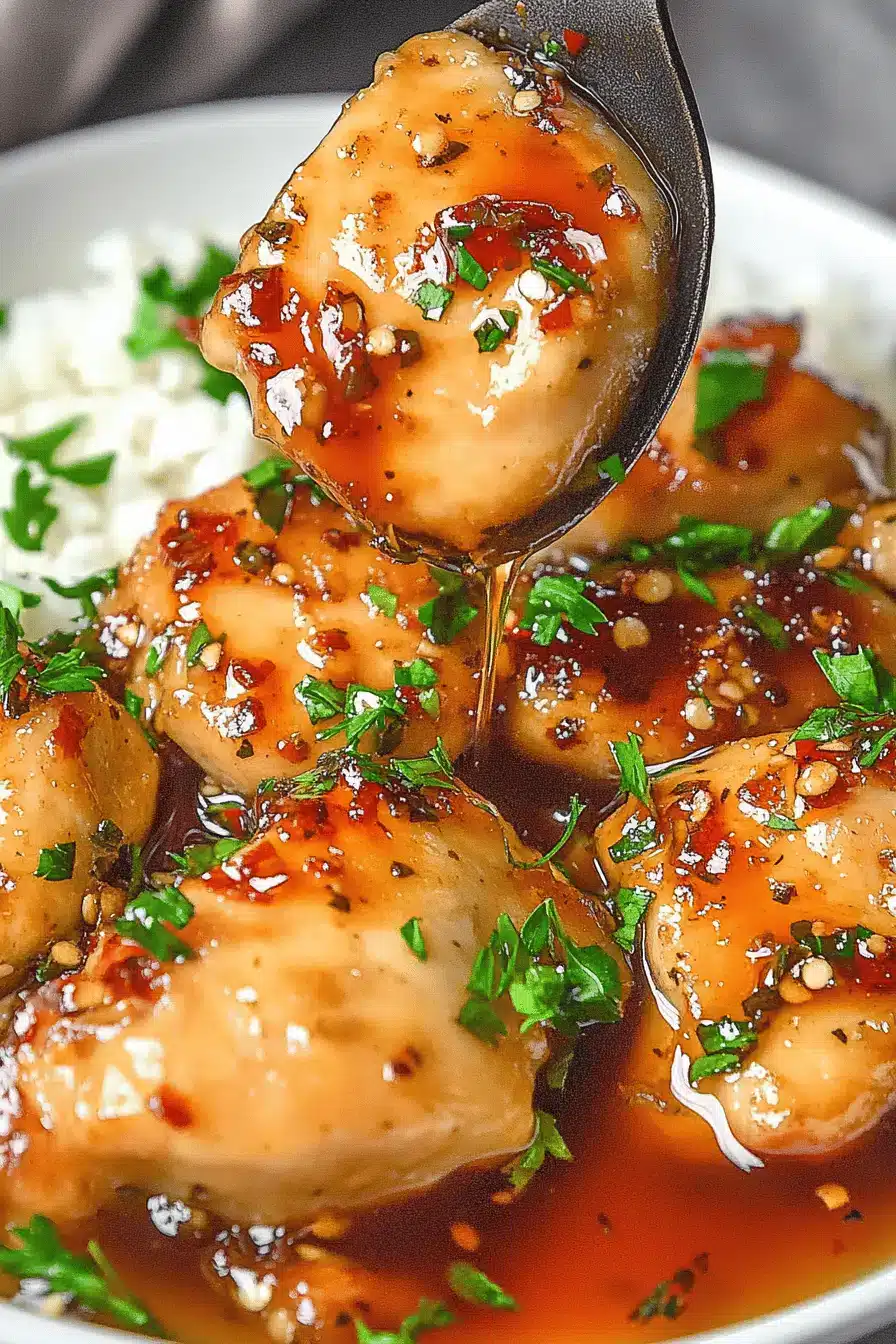 honey garlic chicken ingredients