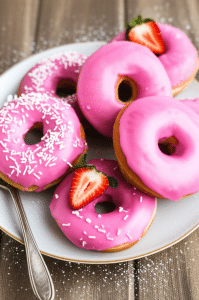 Strawberry Dream Donuts: A Sweet Homemade Treat