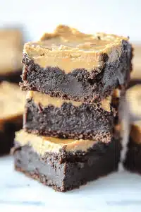 peanut butter brownie bars
