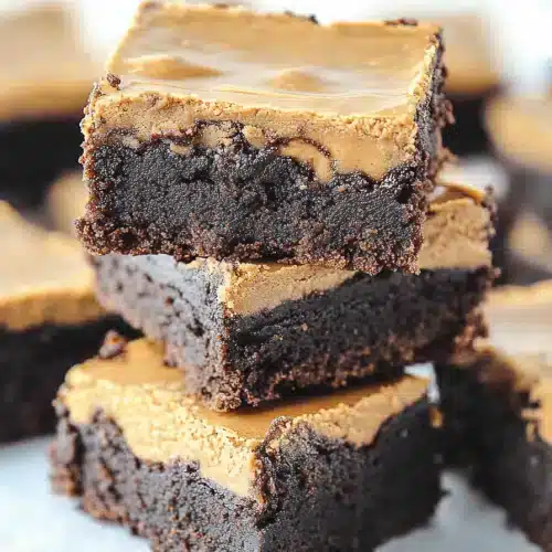 peanut butter brownie bars