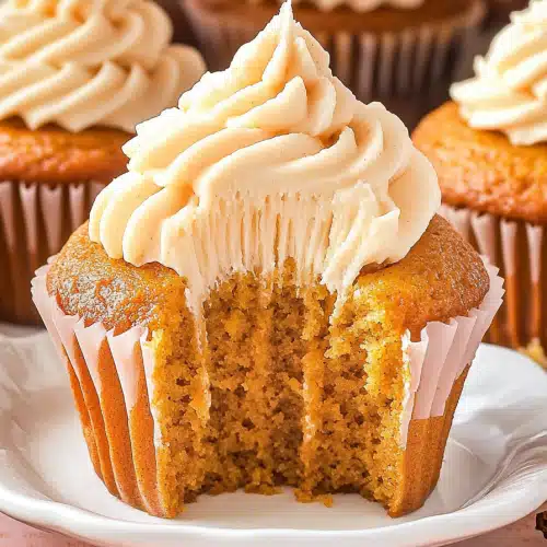 pumpkin pie cupcakes