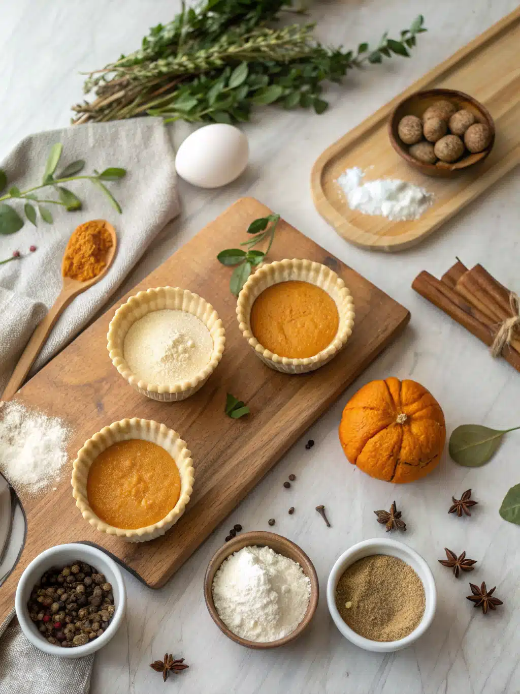 pumpkin pie cupcakes ingredients