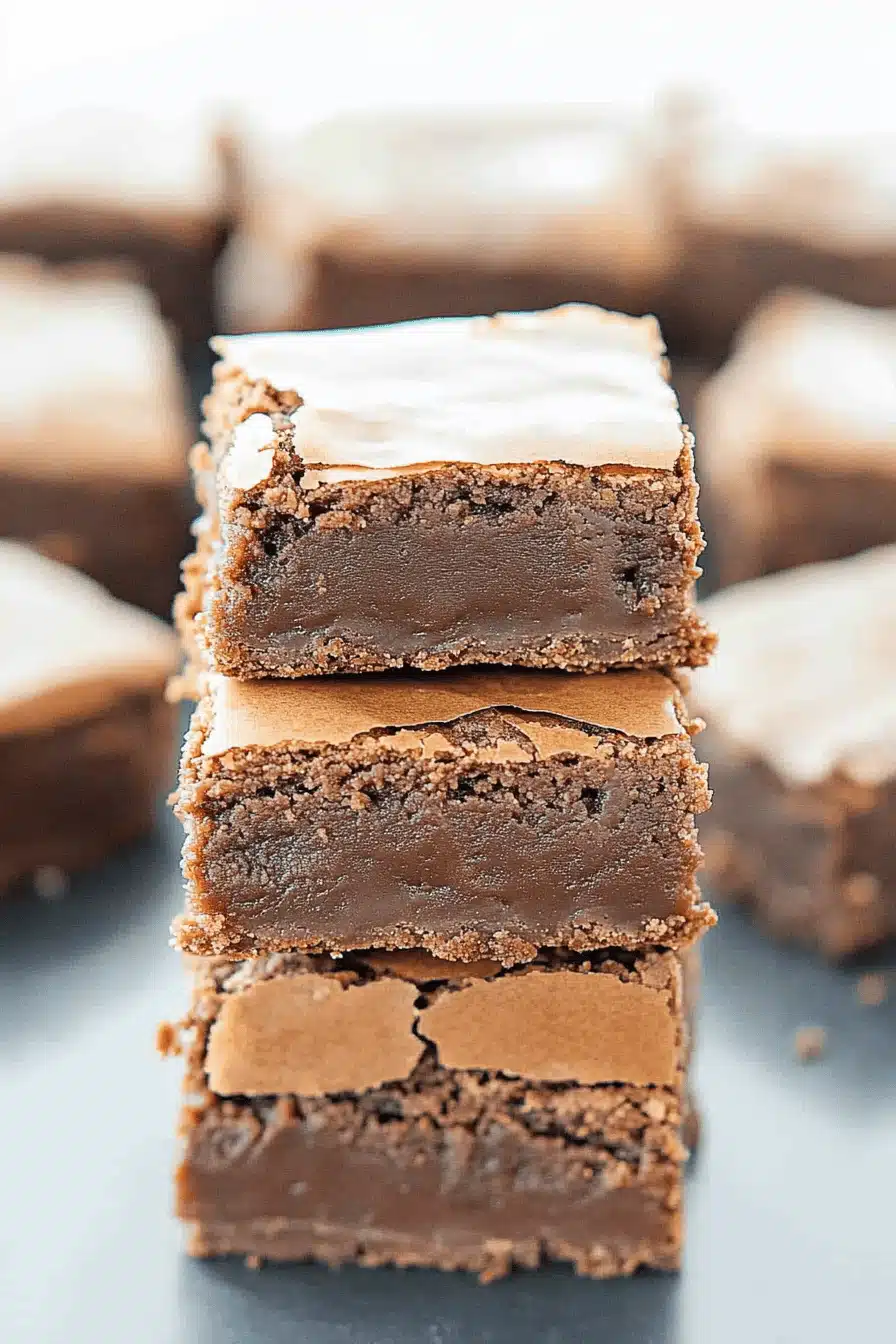 school cafeteria brownies Final Dish Presentation