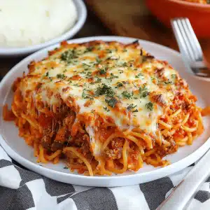 spaghetti casserole