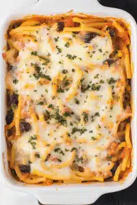 spaghetti casserole recipe