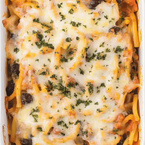 spaghetti casserole recipe