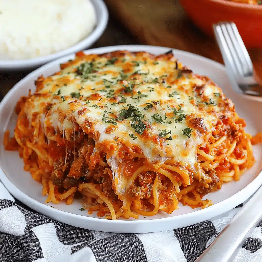 spaghetti casserole