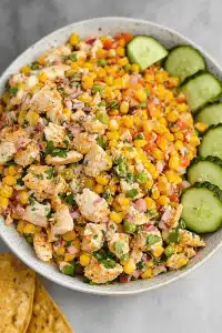 7-Layer Street Corn Chicken Salad