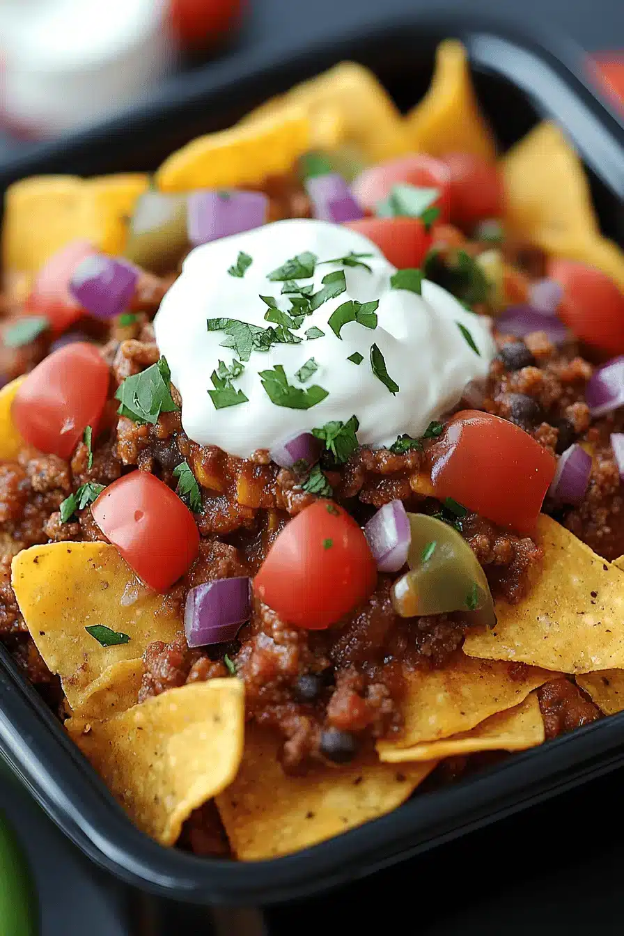 Air Fryer Nachos Recipe