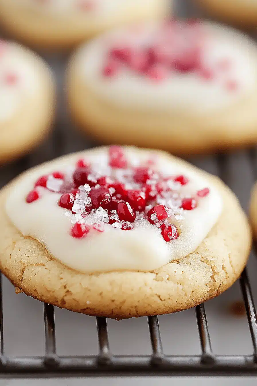 Almond Cherry Cookies ingredients organized and measured on kitchen counter