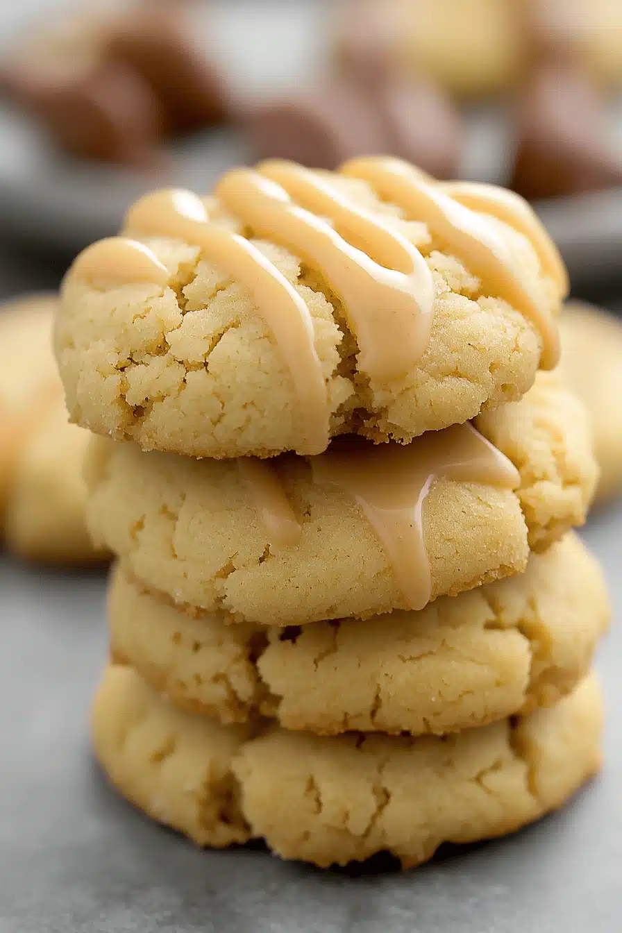 Amish Buttermilk Cookies slice on plate showing perfect texture and swirl pattern