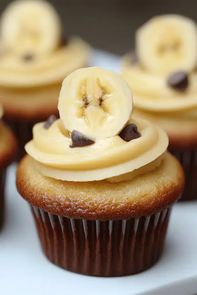 Banana Chocolate Chip Cupcakes