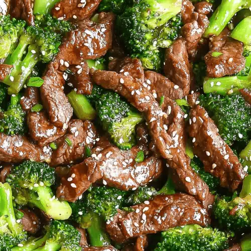 Beef Broccoli Stir-Fry