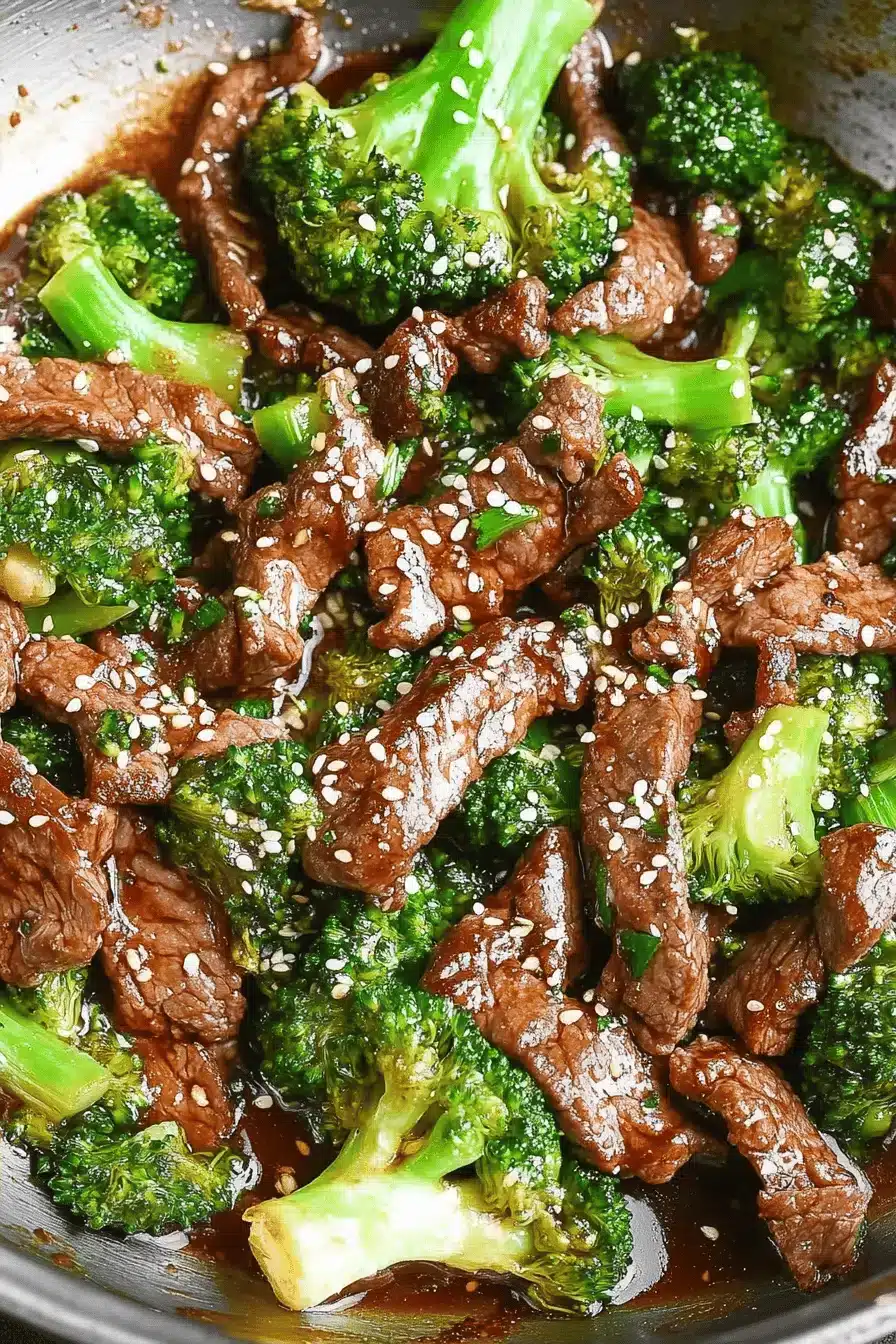 Beef Broccoli Stir-Fry ingredients