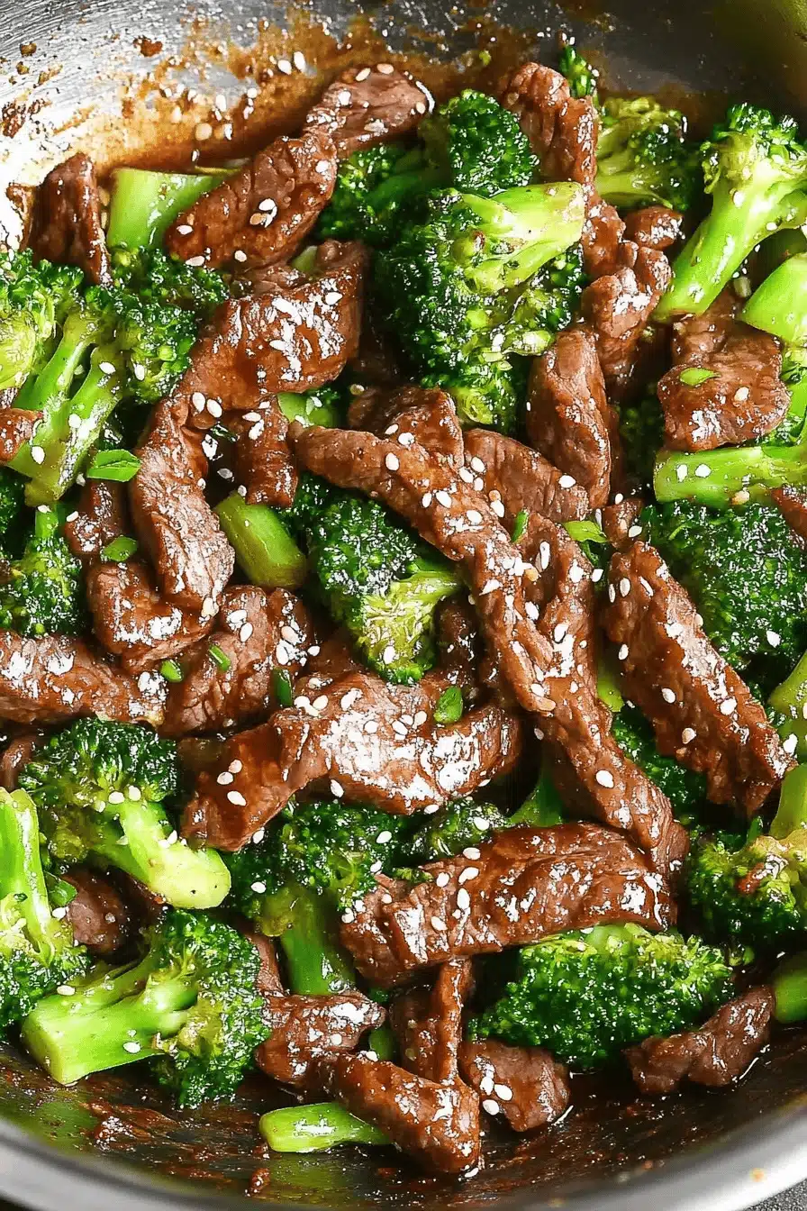 Beef Broccoli Stir-Fry